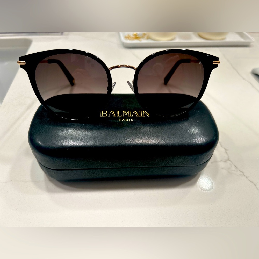 Balmain sunglasses with case
